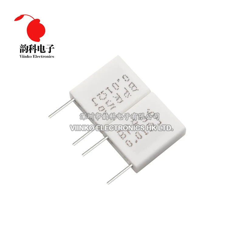 10pcs BPR56 5W 0.01 0.05 0.1 0.15 0.22 0.25 0.33 0.5 ohm Non-inductive Ceramic Cement Resistor 0.1R 0.15R 0.22R 0.25R 0.33R 0.5R cement resistor