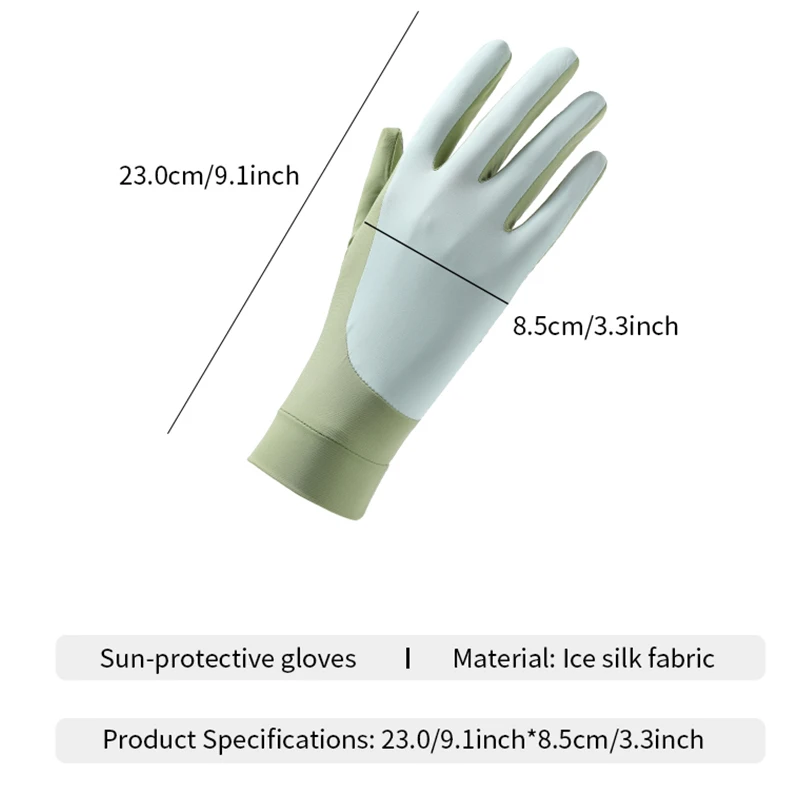Driving Gloves Women for Sun UV Protection UPF 50+ Touchscreen Full Finger - 6