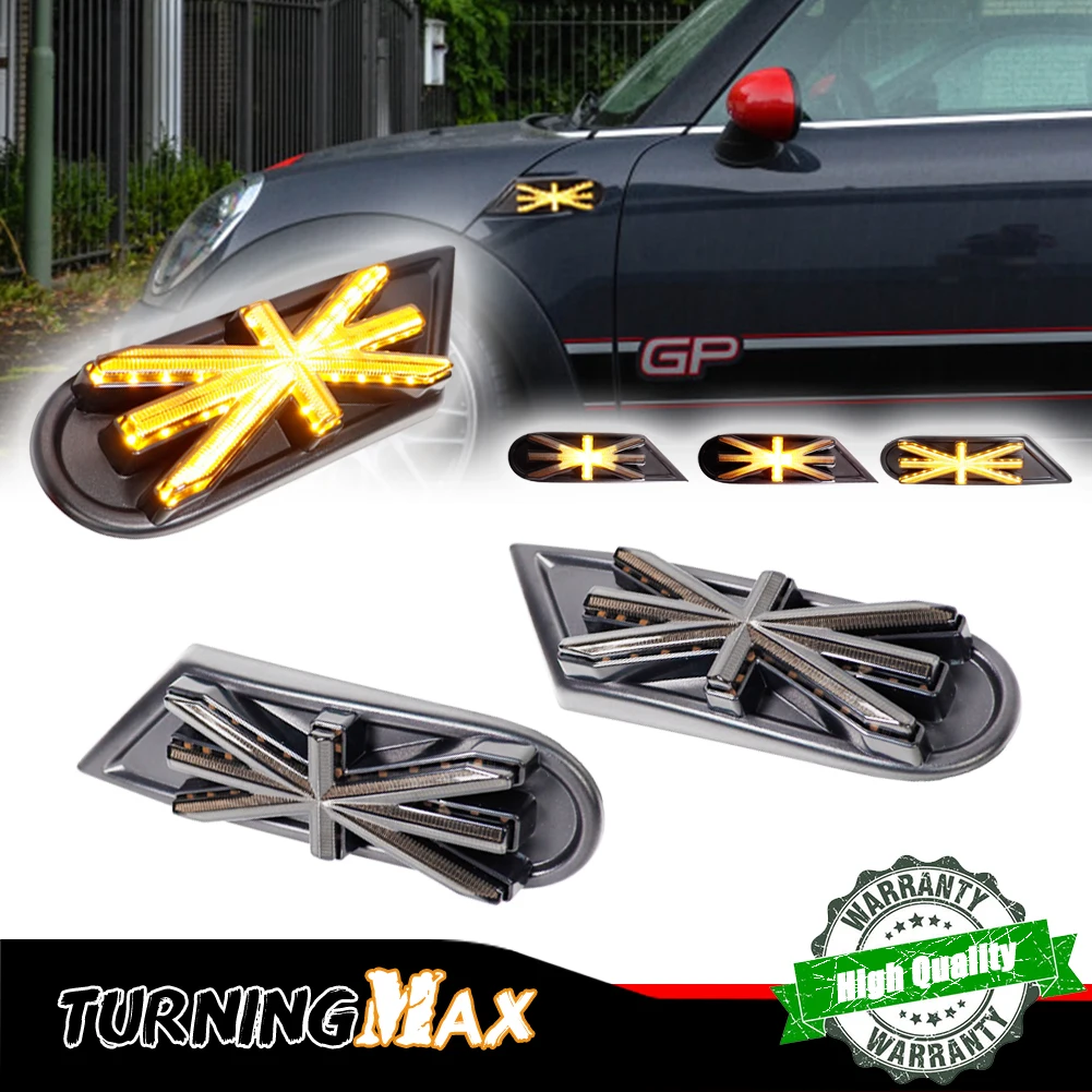 Canbus Amber yellow LED Car Side Marker Indicator Lights Dynamic ...