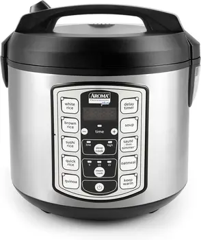 20‑Cup Digital Rice Cooker with Steamer & Slow Cooker Functions 1