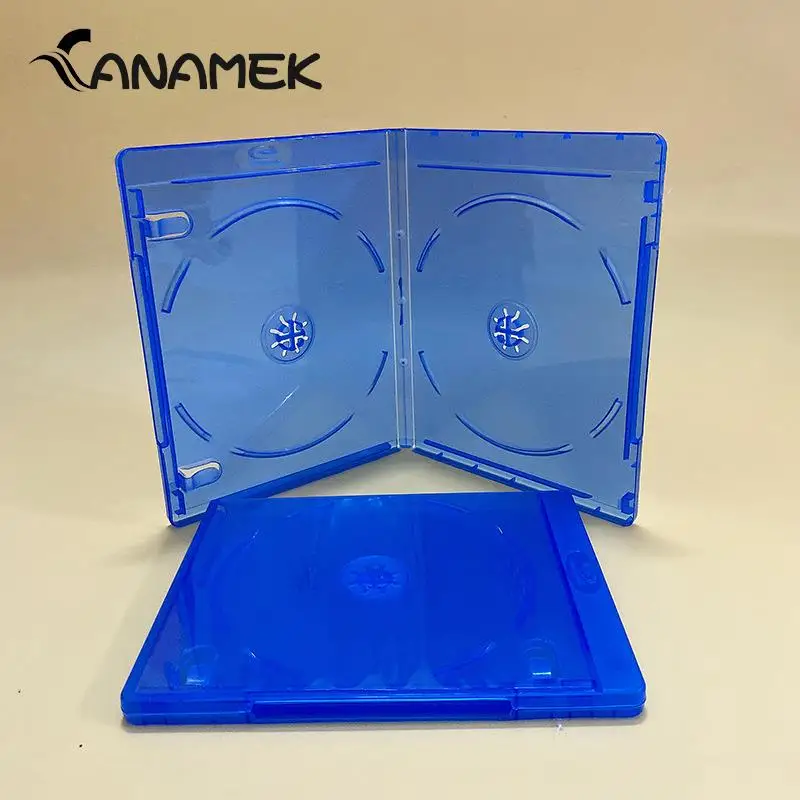 1 Pz Cd Game Case Scatola Protettiva Cd Dvd Discs Storage Box Cover Compatibile Per Ps5 / Ps4 Game Disk Holder