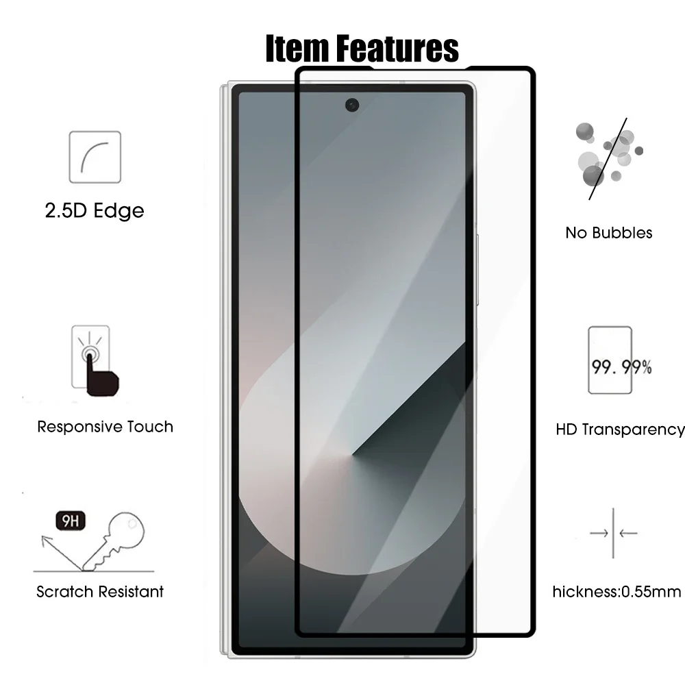 Premium Tempered Glass Screen Protector - Anti-Scratch, Pack of 1/2/3