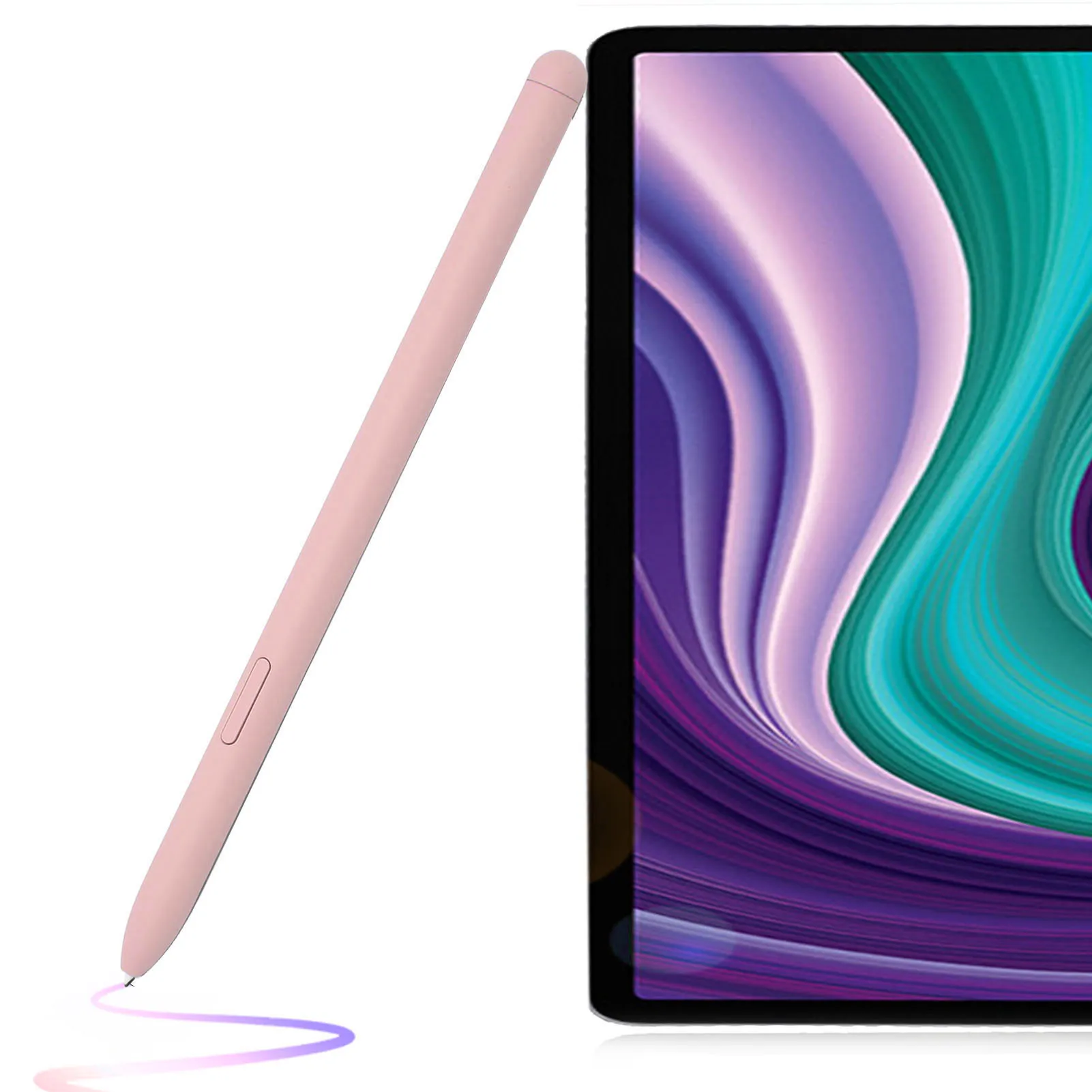 For Tab S6 Lite Highly Sensitive Accurate Size Plastic Smart Pen 5 Tips SM P610 P615 Tablet Smart Pen stylus pen touch screen stylus