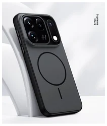Enhanced Magnetic Wireless Charging Hard Silicone Protective Case - Compatible with OPPO Find Series for Find X10E (Black)