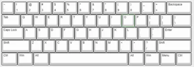 Placa de Posicionamento do Teclado Mecânico Espuma Portátil Teclado Silencioso 60 Layout 61 Layout 63 Layout - Imagem 2