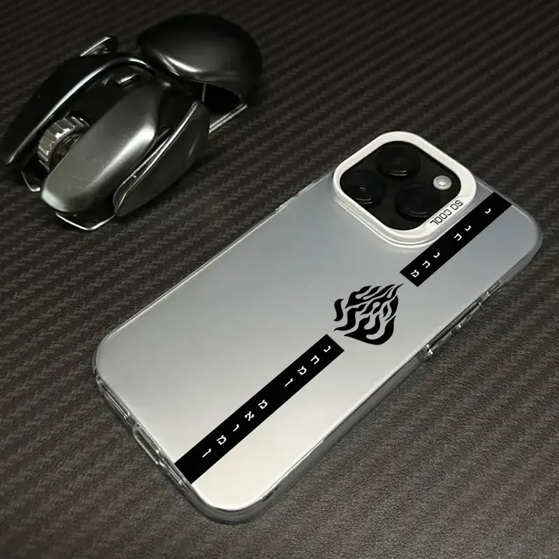 Black Flame Coque Hülle für iPhone 17 Pro Max 16e 16 14 15 13 12 11 Pro Max Plus 12 17 Pro Air XS XR stoßfeste Hülle Handyhülle – Detail 3