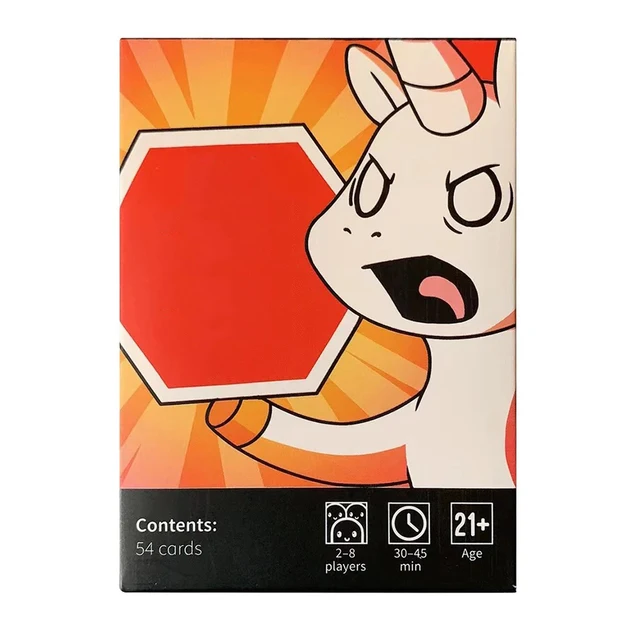 Jeu de cartes Version anglaise Expansion de fête en famille Version de base des jeux de société classiques jeux de vacances cadeaux de noël d'halloween 5