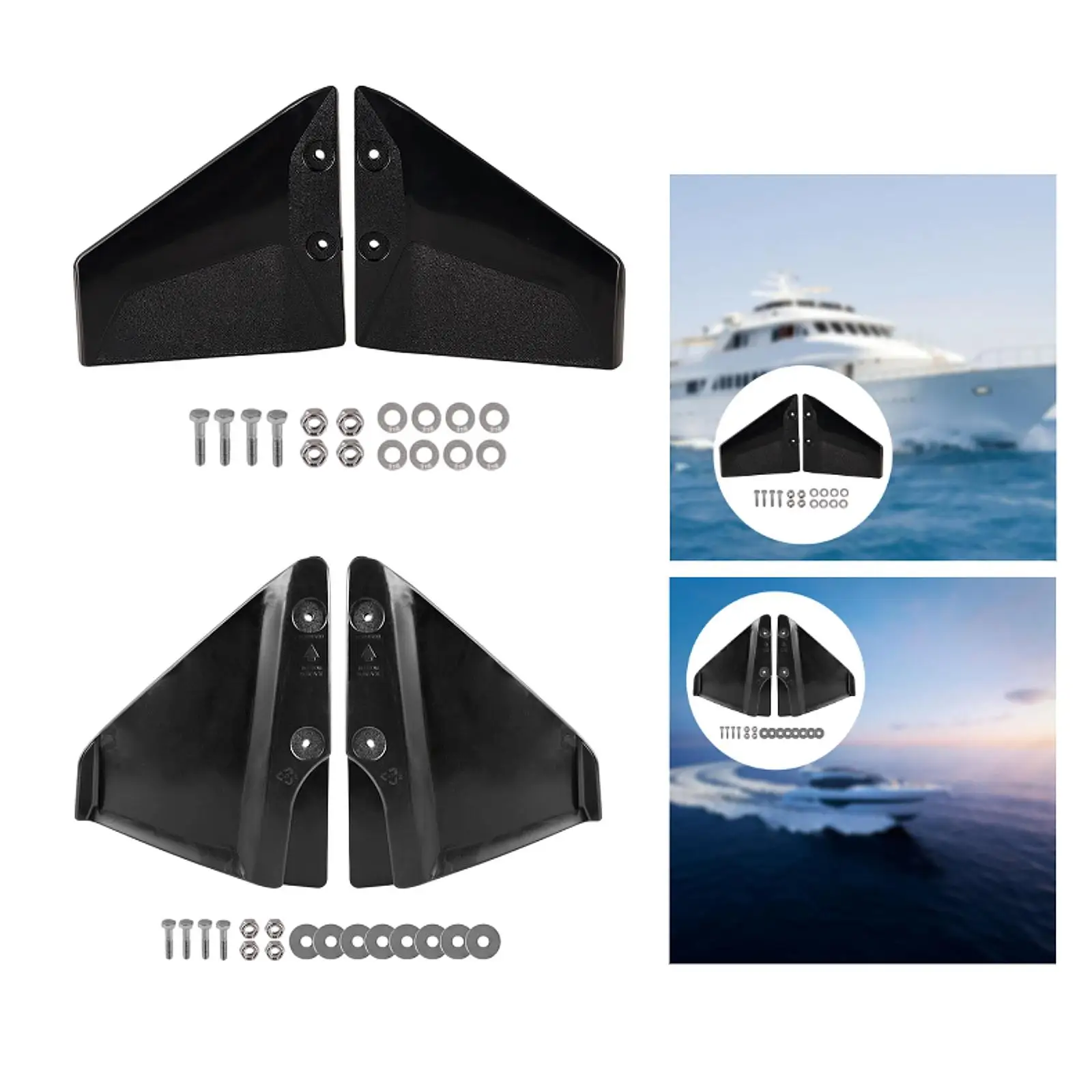 High-Performance Hydrofoil Stabilizer Bolt Nut Hydrofoil Boat Outboard Motors Boat Parts Sports Stabilizer Molded