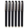 5pcs Large Capacity Gel Pen 1.0/0.7/0.5mm Signature Calligraphy Handwriting Pens Carbon Black/Blue/Red ink Office Accessories 1