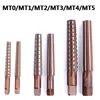 Hand Reamers MT0 /MT1/MT2/MT3/MT4/MT5 9SiCr Fine/Rough-Edge Morse Taper Reamer For Milling Finishing Cutter Tool 1