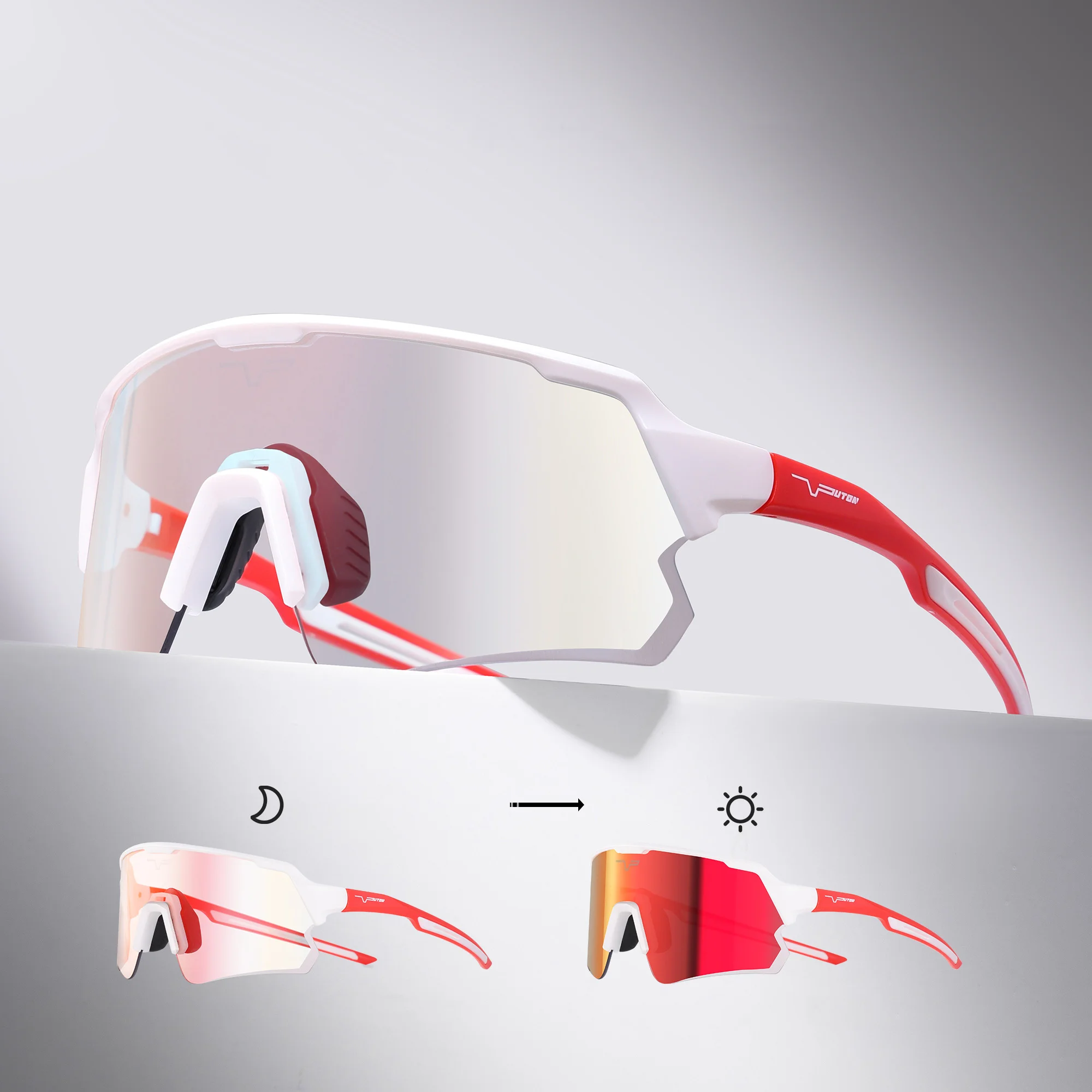 Photochromic Outdoor Sports Sunglasses