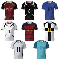 Anime Blue Lock MICHAEL KAISER 3D  Men's T-shirt Plus Size Fashion Sports Short Sleeved Tees Sports Tshirt Kids Tops 2025 1
