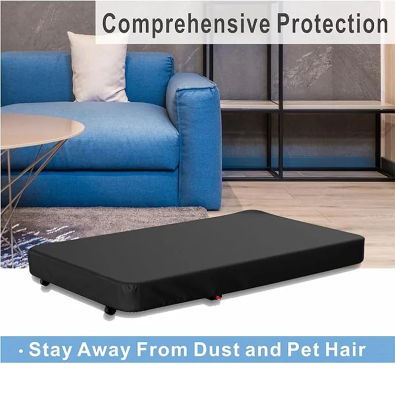 Treadmill Cover Dustproof Walking Mat Cover, Waterproof Protective Cover For Under Desk Walking Treadmill Office 140x71x15cm 2