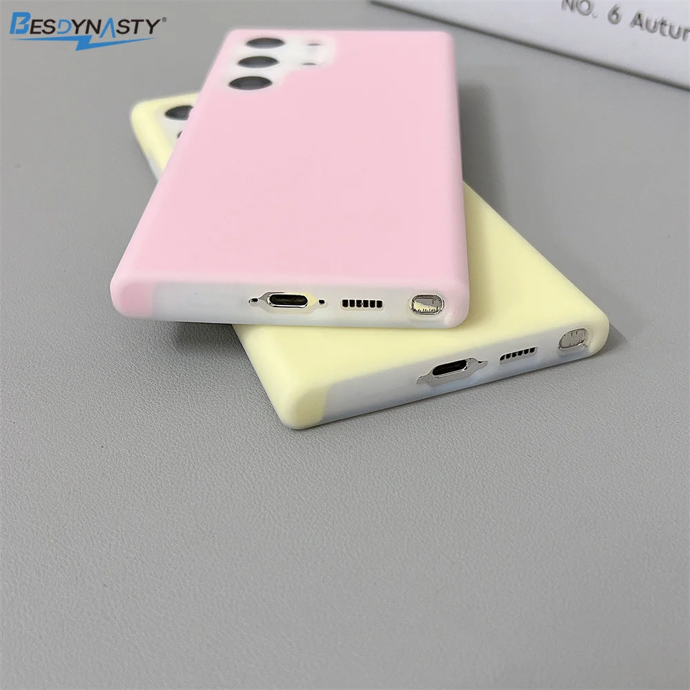 Luxury Silica Gel Jelly Liquid Silicone Anti-Fall Clear Phone Case with Hard Bumper Cover