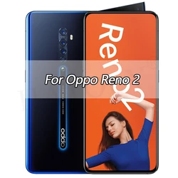 Premium Tempered Glass & Camera Screen Protector - 1 Glass adn 1 Lens (Reno 4Z 5G)