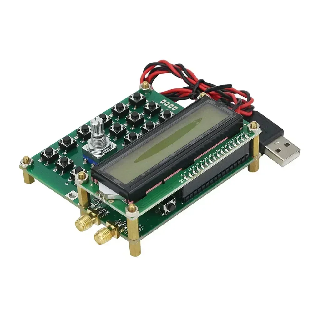Green Si5351 2VFO 150 Signal Generator with 60mA Supply Current 2 CH Signal Source VFO 5351A V1 03 Square Wave signal generator