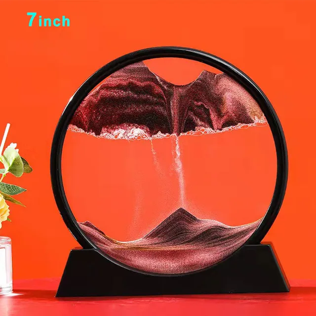 Flowing Sand Art Display Made Minimal