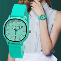 Fashion Women's Watch Silicone Strap Wristwatch Quartz Watches For Women Clock Ladies Watch Gift Reloj Mujer relojes de mujer 1