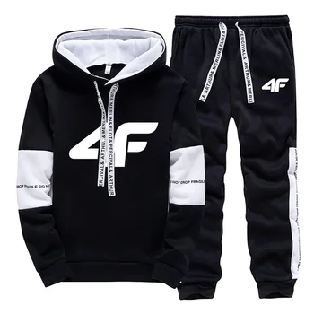 Survêtement de sport à capuche pour homme, manches longues, décontracté, une pièce, PVD et 03, pantalons de survêtement confortables, jogging en plein air, offre spéciale 1