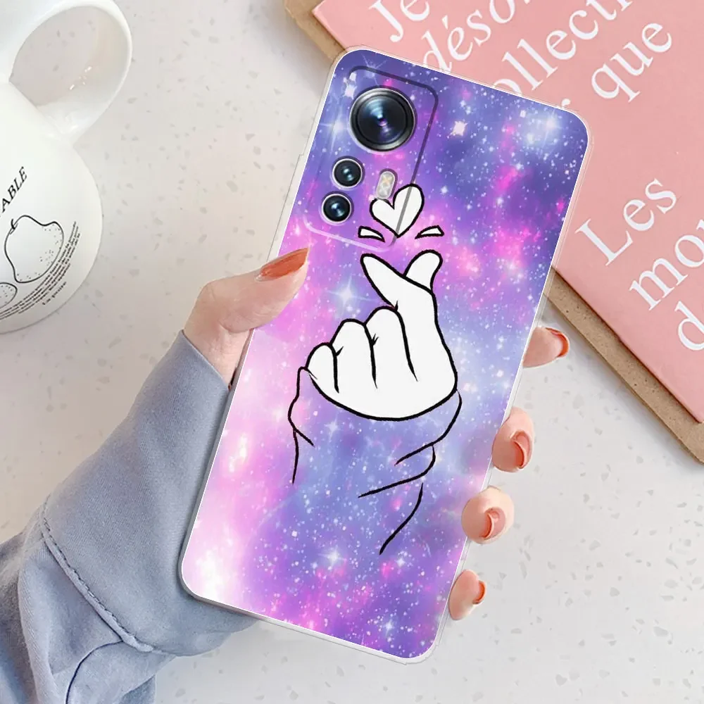 Clear Soft Silicone Phone Case - Cute Design