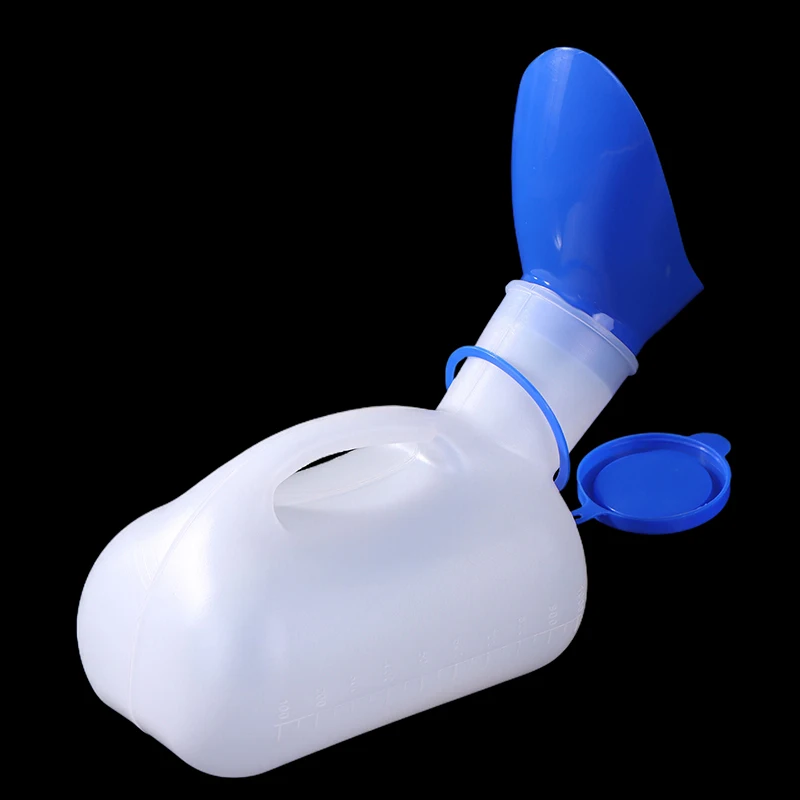 1000ML 대용량 두꺼운 유니섹스 소변기 이동식 화장실 소변병 차량 여행용 소변 저장 도구