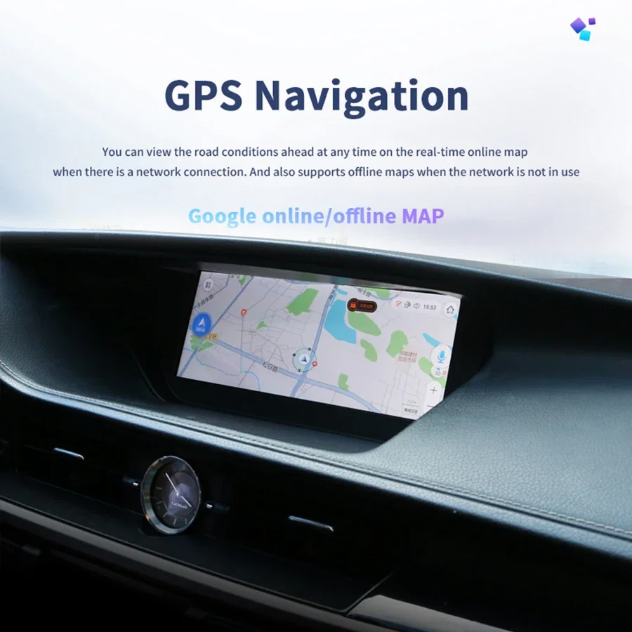 

Автомагнитола 8 + 128 ГБ, Android 13, GPS, мультимедийный видеоплеер для автомобилей Lexus ES250 ES350 ES300h ES 2013-2017