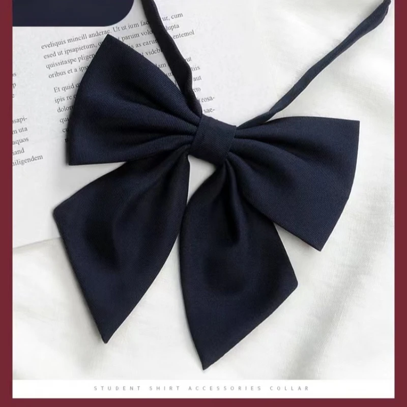 Uniform Bow Ties Pink Plaid Tie Japanese JK Plaid Bow Student Tie Girls Women College Style Accessories