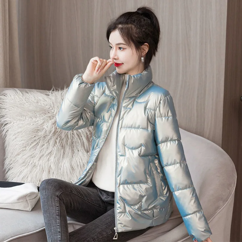 2023 New Women Down Cotton coat Winter Jacket Female common design Parkas Self-cultivation loose fit Outwear loose Overcoat