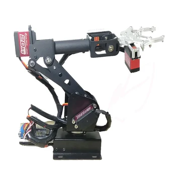 Braccio Robotico a 6 Gradi di Libertà con Pinza per PS2, Manipolatore STEAM per Arduino STM32, Kit Robot Programmabile Fai-da-Te con 6 Servomotori