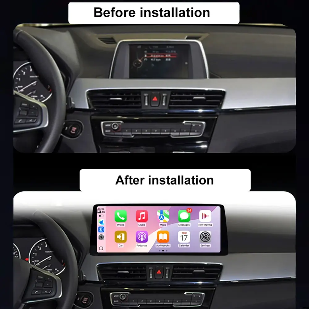 BMW X1 F48 (2016-2022) NBT EVOシステム用Carplay DSP Android 15