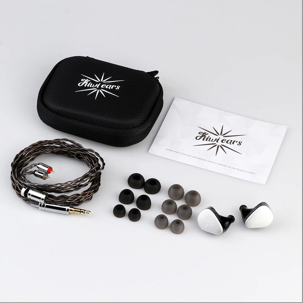 Kiwi Ears Quintet in Ear Monitor 1DD + 2BA + 1 Planar + 1