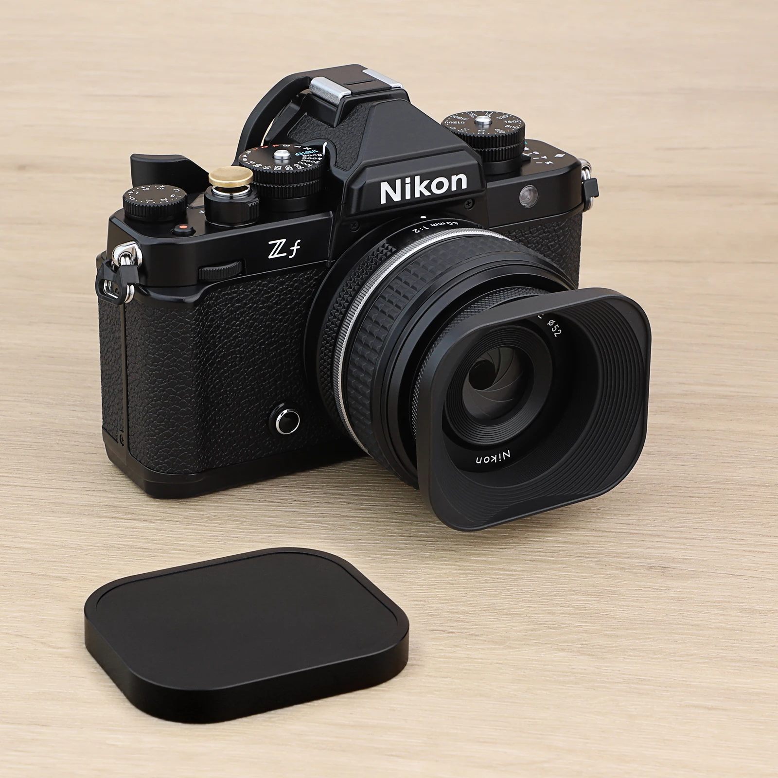 ハイオジメタルスクエアレンズフード、Nikon、z 40mm、f、2、z 28mm、f