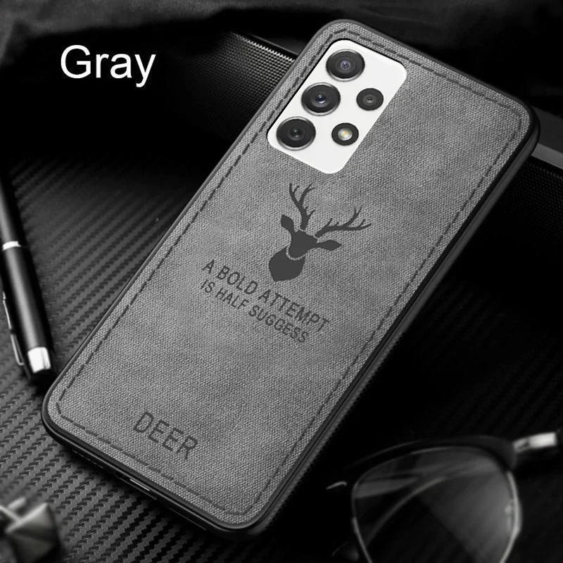 Premium Deer Patterned Hard Cover Phone Case