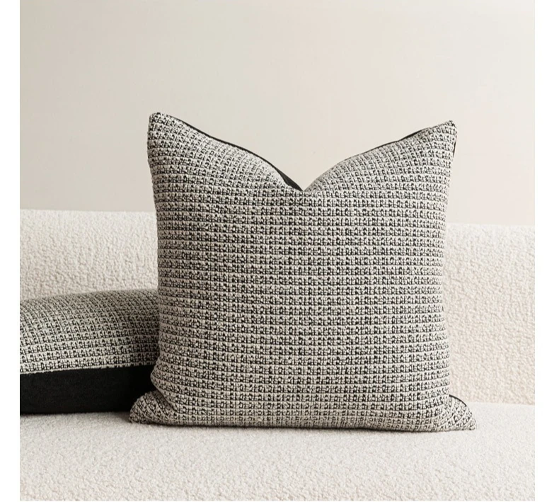 Boho Cushion Cover Black and White Geometry Pillow Covers Decorative Cotton Polyester Pillow Case Sofa Living Room Home Decor