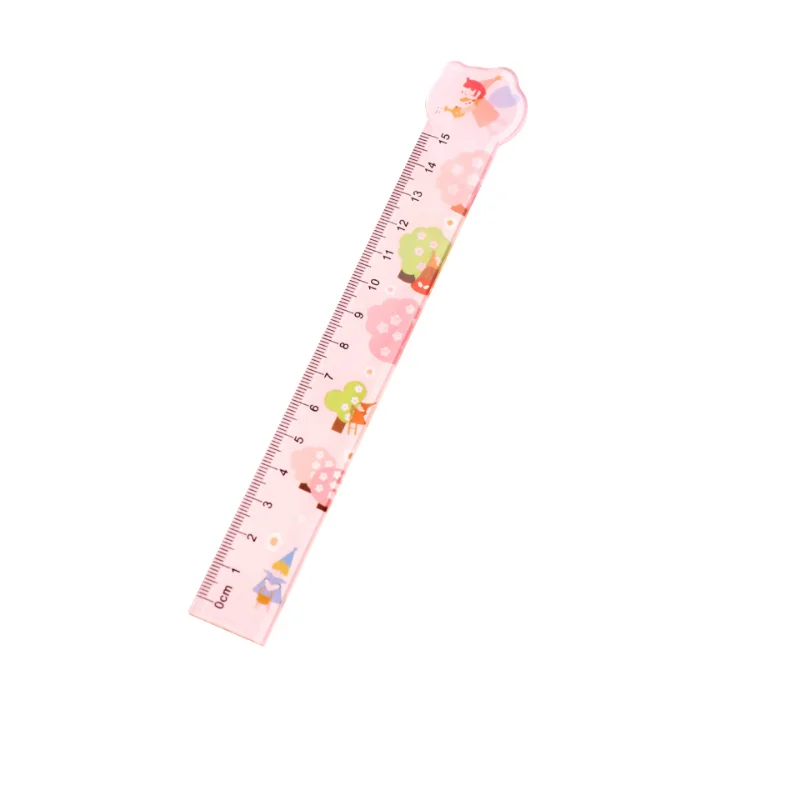 Ruler With Blue or Pink Star Stationery Gift for Kids Ruler for Boys or  Girls 