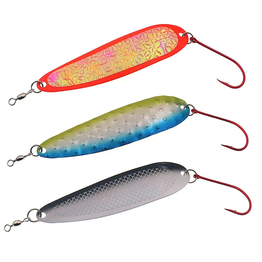 Spinner Spoon Metal Lures 24G Single Hook Esca Artificiale Attrezzatura Da Pesca