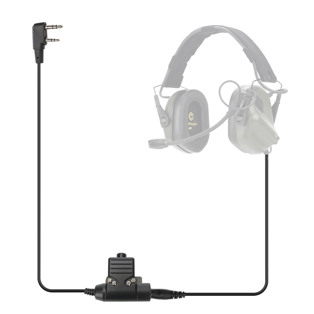 Casque Tactique Earmor M32 PLUS 2024 – Protection Auditive Avec Micro Et Amplification – Pour Chasse, Tir, Airsoft