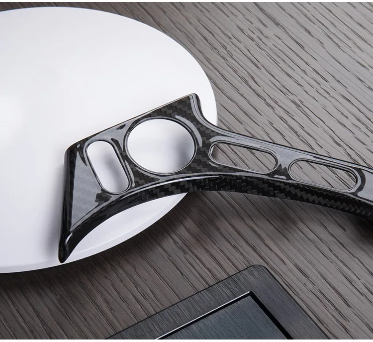 T-carbon Car Steering Wheel Decorative Patch For Nissan GTR Carbon Fiber Decorative Accessories