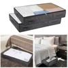 Foldable Under Bed Bags Under Bed Storage Boxes Zippered Organizer Thick Breathable 2 Pcs Underbed Clothes Storage Bags 1