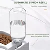 Automatic Drinking Love Pet Bowl Moisture-proof Cat Bowl Dog Basin Dual-use Multi-functional Drinking And Feeding 3