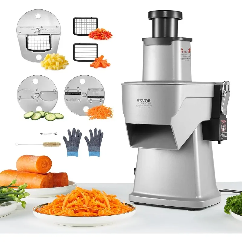 VEVOR Electric Vegetable Slicer 4 in 1 Food Cutter