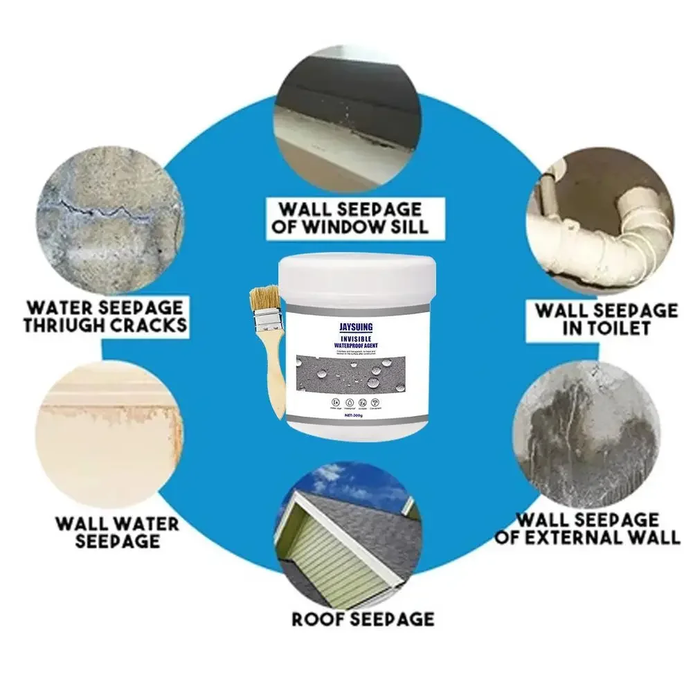 Waterproof And Leak Proof Agent sealant glue silicone sealant anti leak sealant Toilet Anti-Leak Nano Glue Leak-Trapping Repair Tools Sealant Repair Glue For Roof Broken