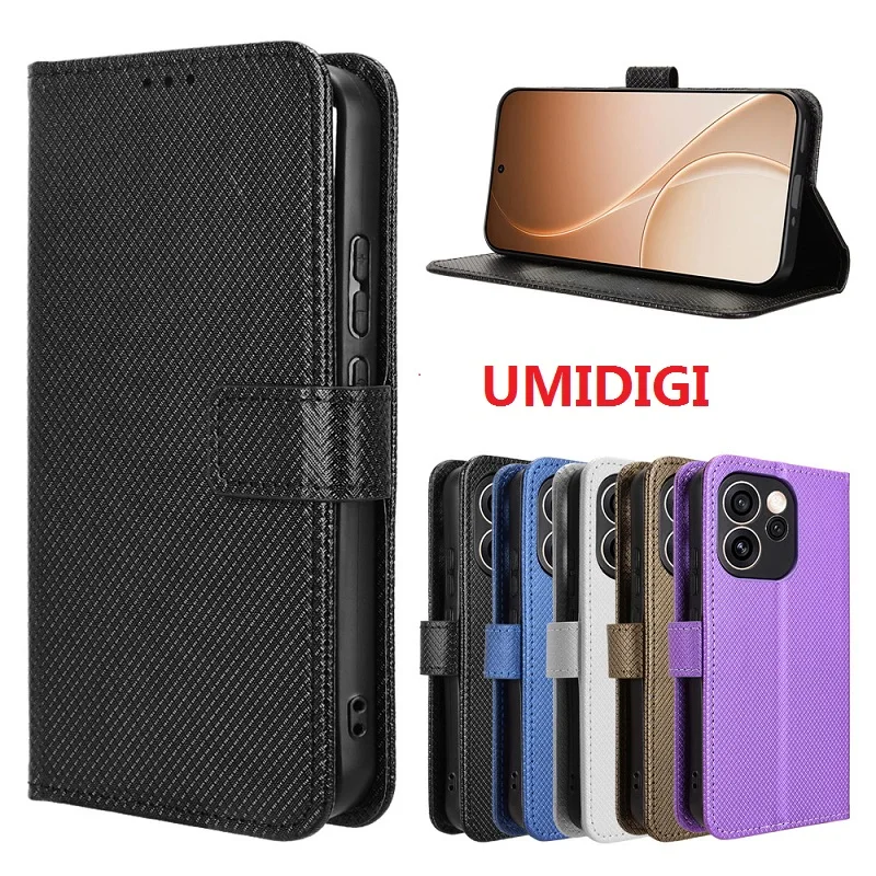 Leather Wallet Case with Card Protection & Stand Functionality