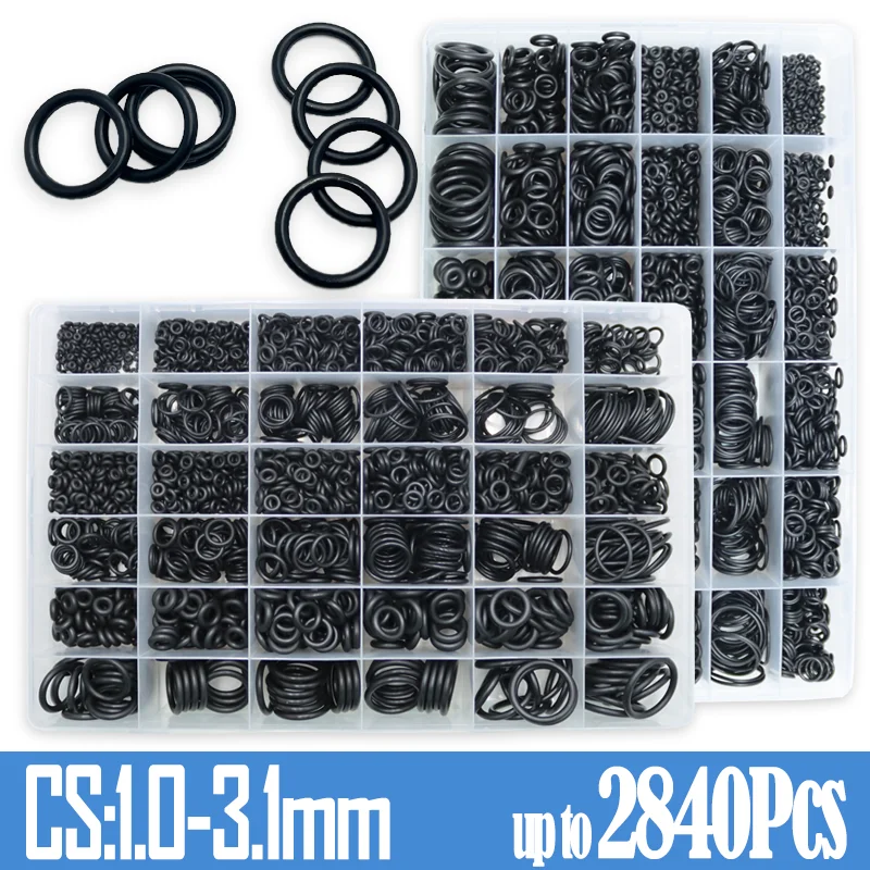 O Ring Gasket 2840 O-Ring NBR Automobile Nitrile Rubber Corrosion Oil Resistant Seal Washer for Car Air Condition Faucet Plumbing Gasket