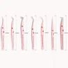 False Eyelash Tweezers Stainless Steel Anti-static Pincet Curved Strip 3D Eyelash Extensions Tweezers 6 Types Makeup Tools 4
