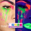 Body Face Painting Kit for Kids Adults,10 Color Face Makeup Palette with Brush,Halloween Carnival Artist Cosplay Art Party 4