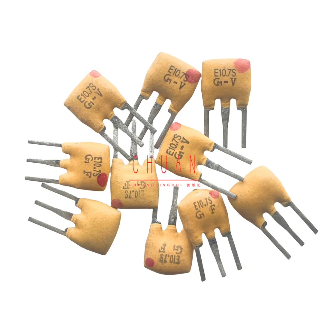 Ceramic Band Pass Filter 10pcs Murata Filter SFELA10M7HA00-BO SFE10.7MS3-A 10.7MHZ E10.7S 3 pin 180K