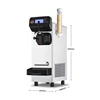 Soft Ice Cream Machine Table Commercial 1600W Big Capacity Power Sorbet Serve Sweet Cone Frozen Yogurt Maker 5