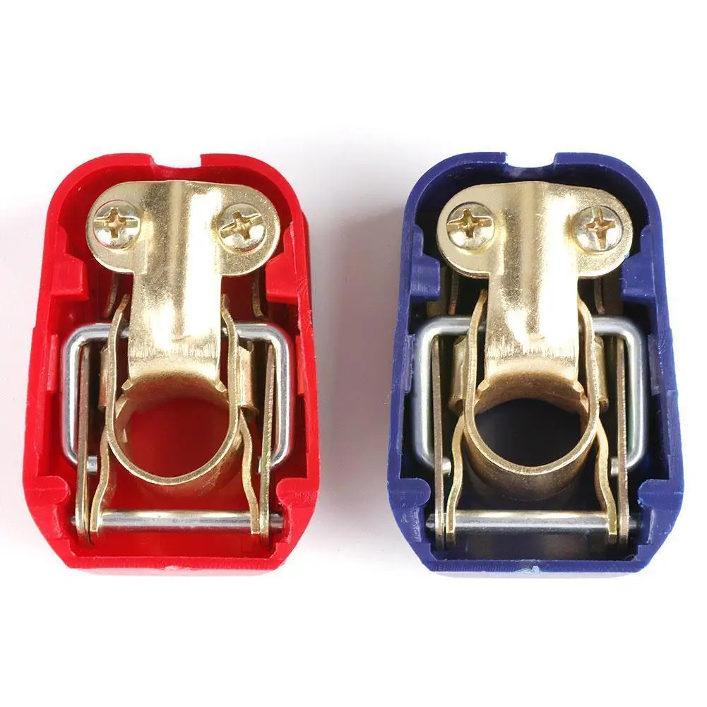 Car Battery Accessories A Pair Positive & Negative Electrode Quick Release Terminals Battery Clamps Car Connector Off Lift Car Q4o9
