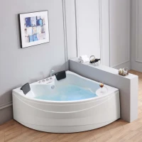 Radio/CD function indoor small corner jacuzzi spa jacuzzi 1